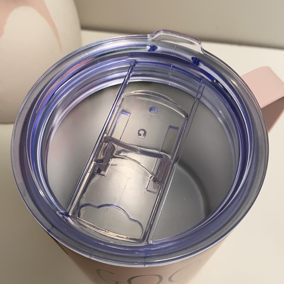 Rae Dunn Baby Pink Stainless Steel Mug - Picture 5 of 6